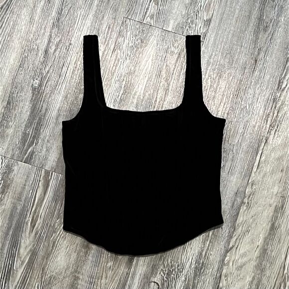 Express Velvet Body Contour Collection Corset Top with Boning S - Picture 1 of 6